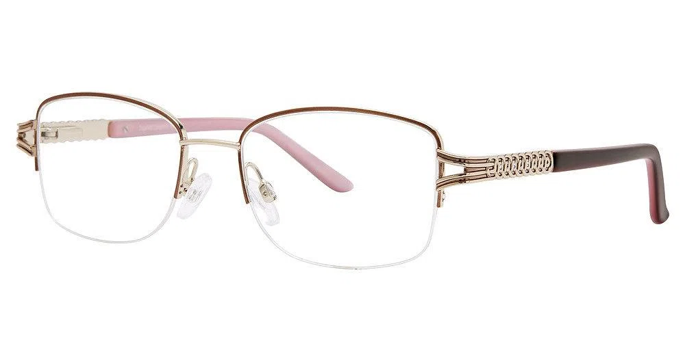 Sophia Loren SLM334 Eyeglasses - Rose - view 6